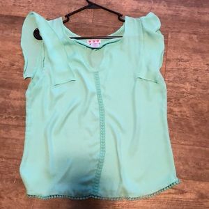 Aqua Blouse